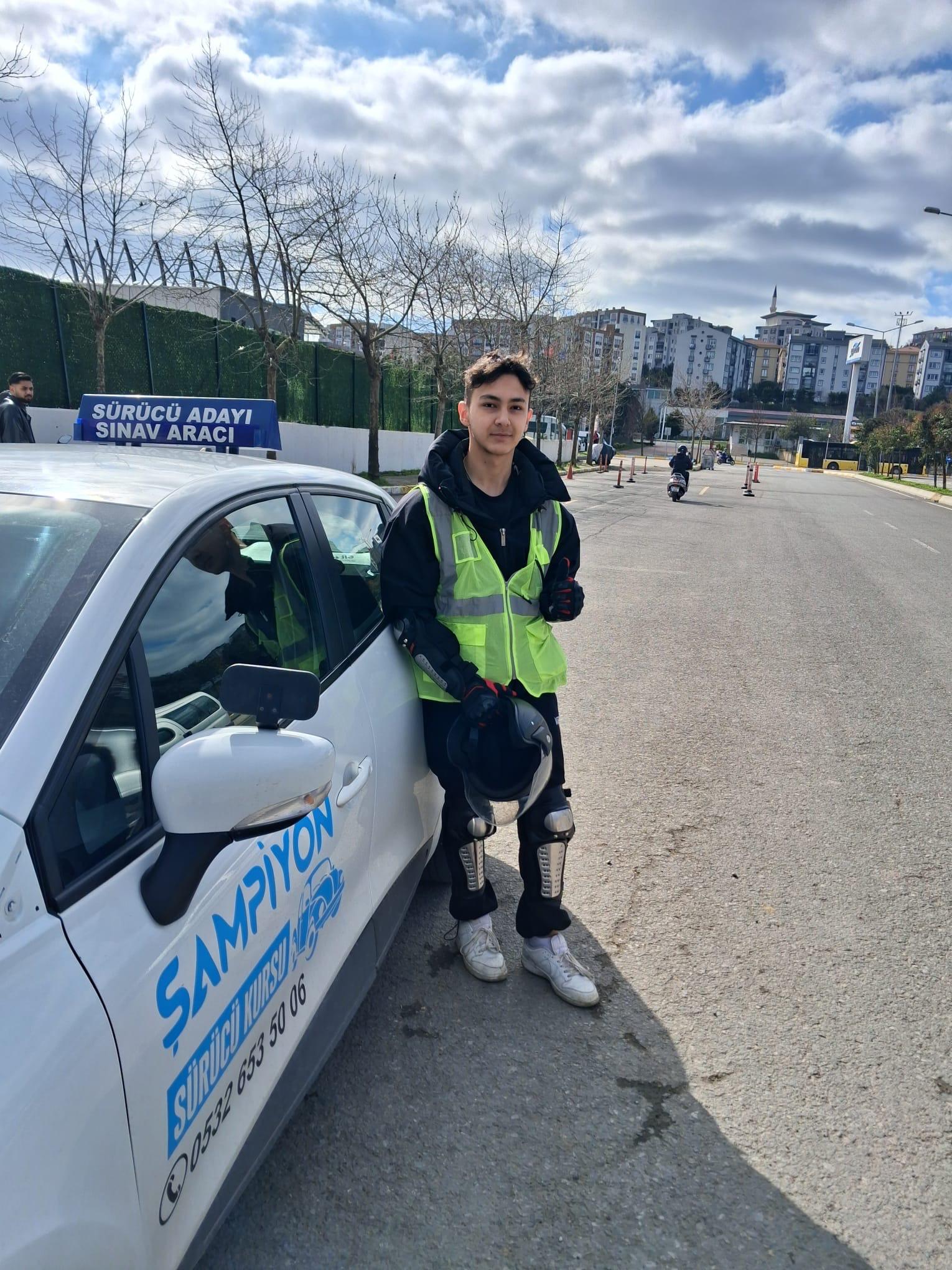 Ehliyet sınavı sonrası